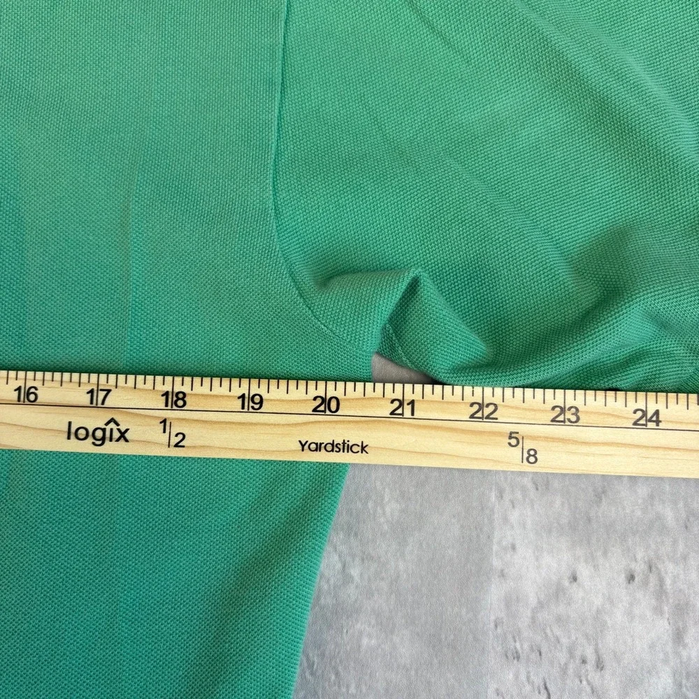 Polo Ralph Lauren‎ Mens Green Classic Fit Short Sleeve Pique Polo Shirt Size M